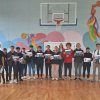 Товариський матч  з волейболу з учнями старших класів 272 середньої школи м. Києва та студентами  Фахового коледжу «Універсум» 