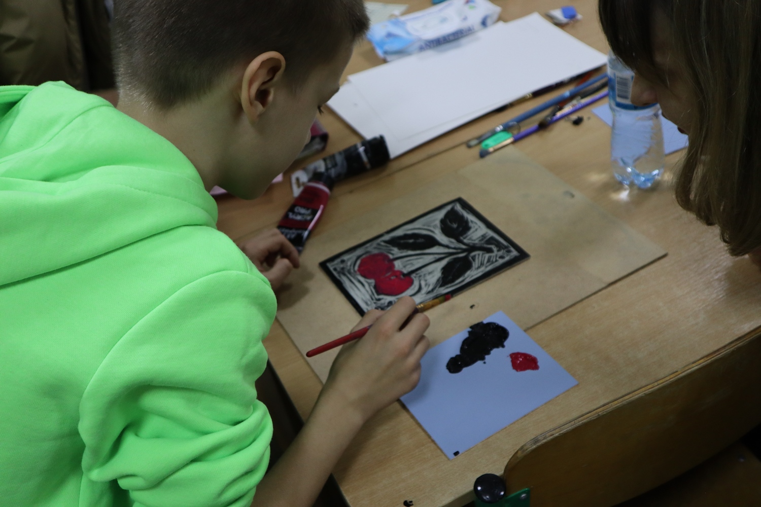 Майстер-клас з трафаретного друку 