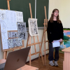 Попередній захист дипломних проєктів студенток спеціальності 014.12 Середня освіта (Образотворче мистецтво)