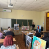 Попередній захист дипломних проєктів студенток спеціальності 014.12 Середня освіта (Образотворче мистецтво)