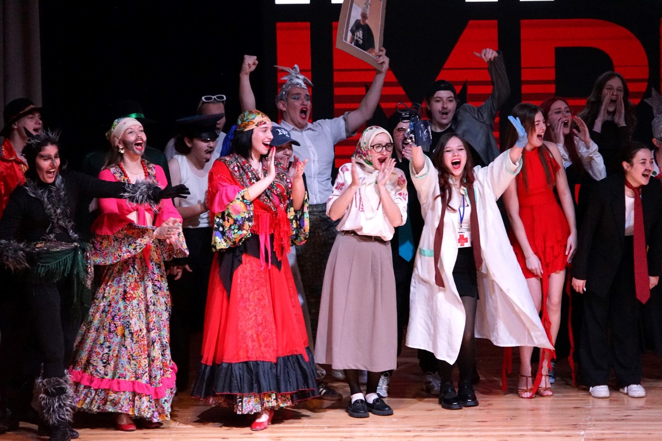 Вітаємо команду Фахового коледжу «Універсум» із почесним 2 місцем у загальноуніверситетському комедійному конкурсі «Grinch Improv Fest - 2026»