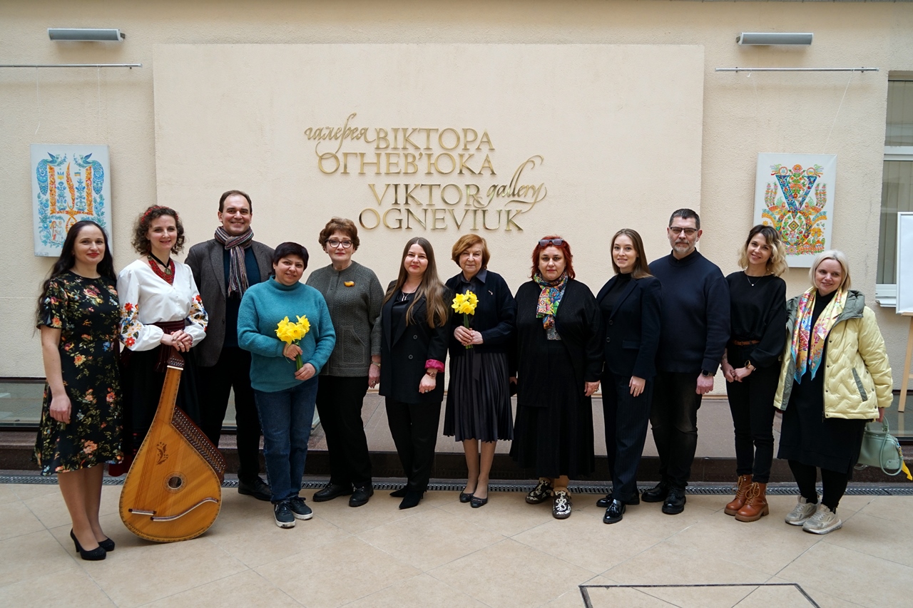 Відкриття виставки мистецької спадщини українського художника-графіка, лауреата Шевченківської премії Василя Чебаника «Життя в мистецтві»